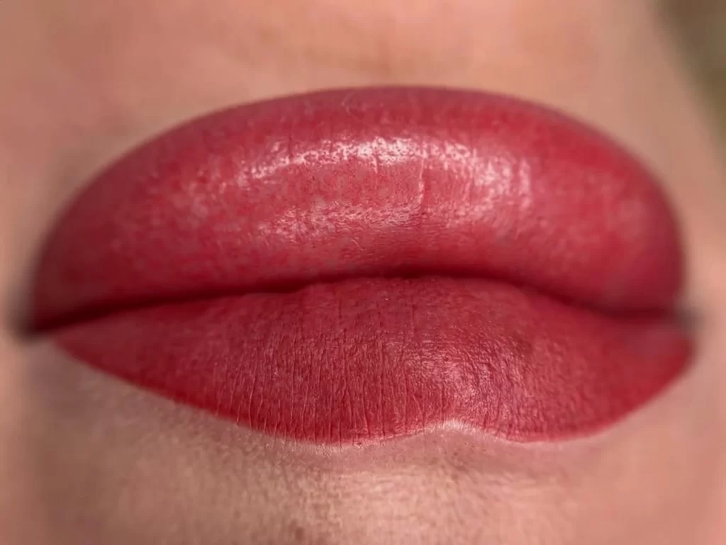 Lip Tattoos Get Infected Easily