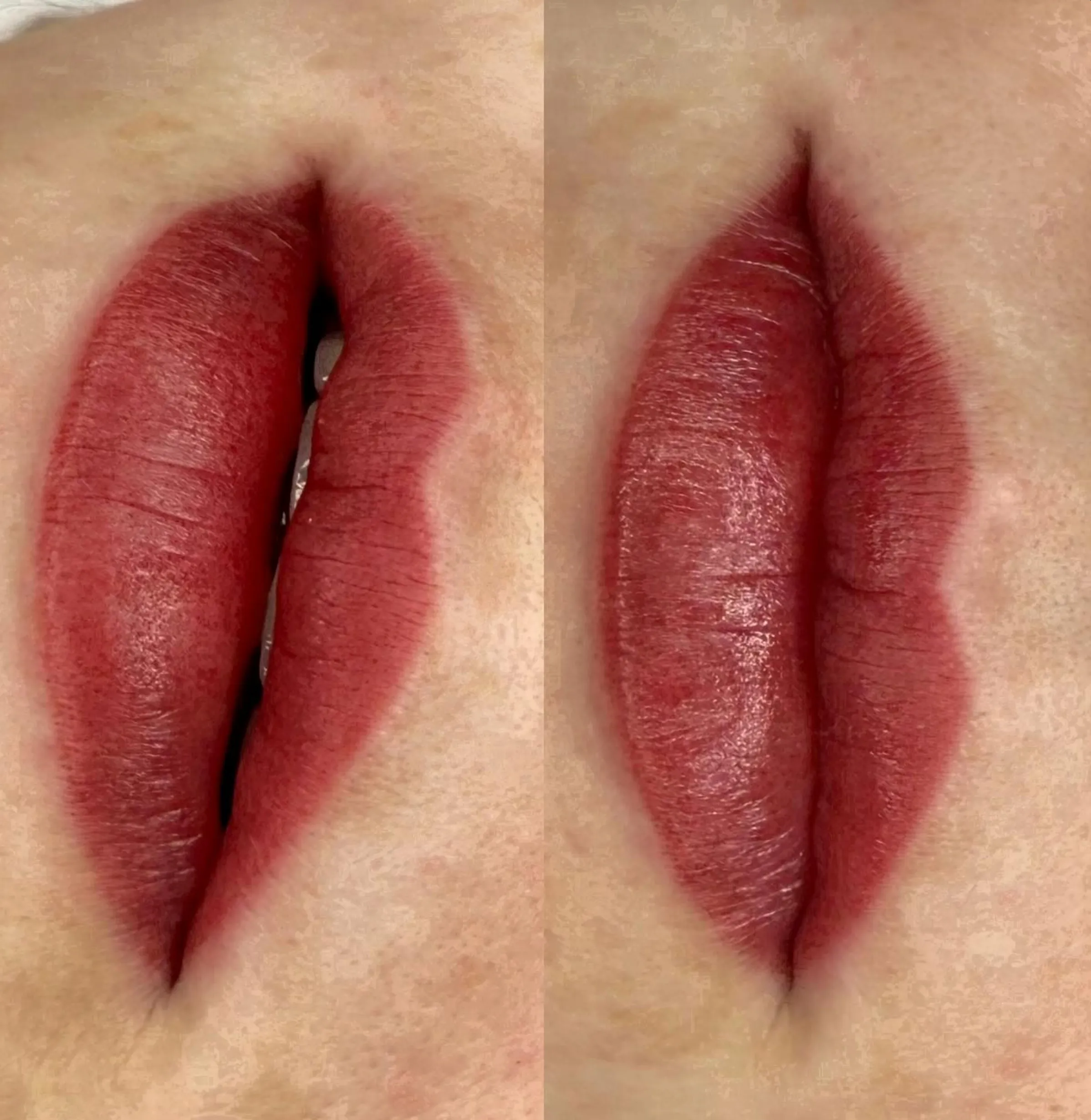 infection risk lip tattoo